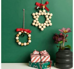 Kinder Rico Design Deko-Bastelsets|Bastelsets>Bastelset Holzperlen "Stern"