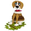 Kinder HALBACH Deko-Bastelsets|Bastelsets>Bastel-Set "Hund"