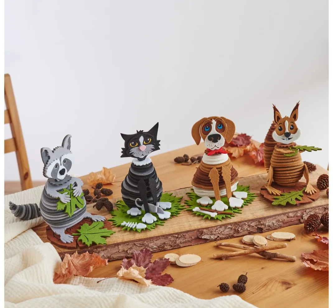 Kinder HALBACH Deko-Bastelsets|Bastelsets>Bastel-Set "Hund"