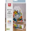 Kinder KNORR prandell Malsets|Textil-Design>Bastelset Sportbeutel und Schlampermäppchen "Seaworld"
