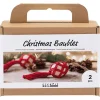 creativ company Makramee Diy Set>Bastelset Weihnachtskugeln "Makramee"