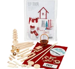 Kinder creativ company Weitere Geschenkideen Für Kinder|Miniaturen>Bastelset Wichteltür "Elf Door"