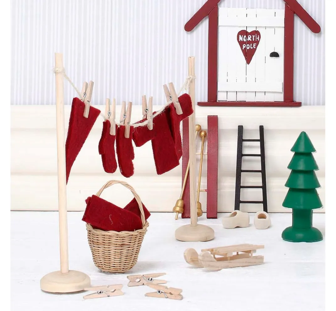 Kinder creativ company Weitere Geschenkideen Für Kinder|Miniaturen>Bastelset Wichteltür "Elf Door"