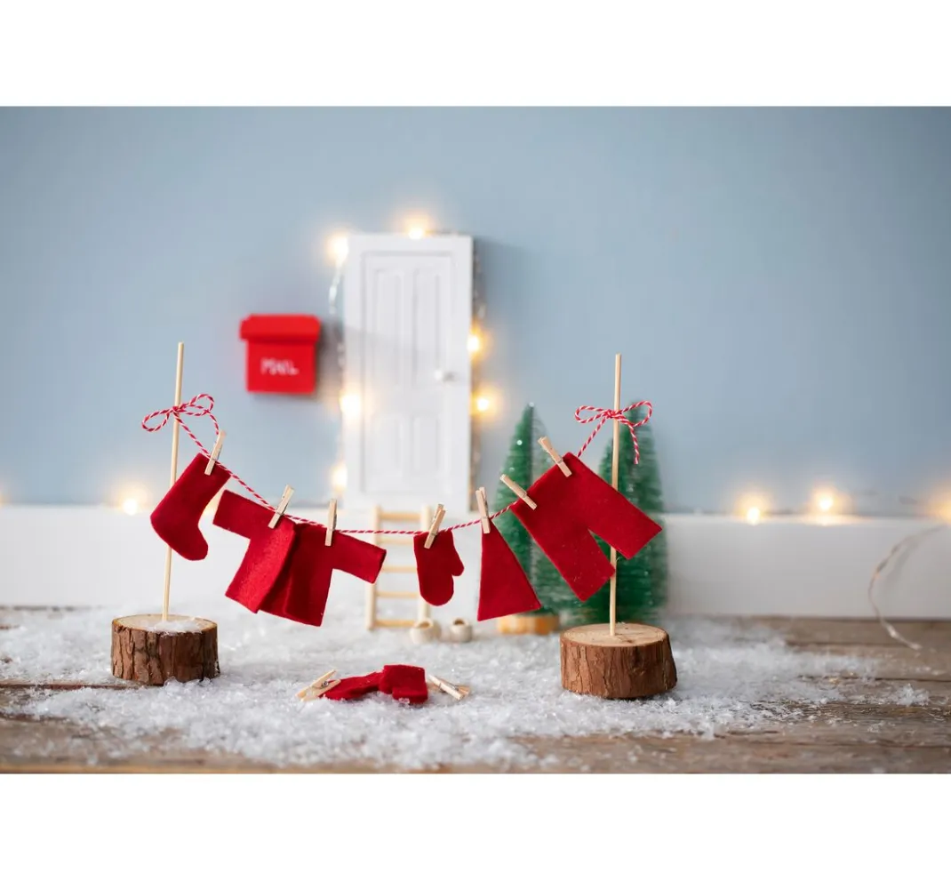 Kinder creativ company Weitere Geschenkideen Für Kinder|Miniaturen>Bastelset Wichteltür "Elf Door"