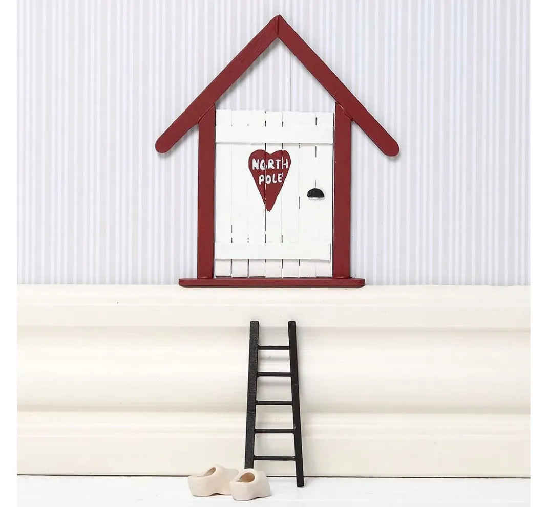 Kinder creativ company Weitere Geschenkideen Für Kinder|Miniaturen>Bastelset Wichteltür "Elf Door"