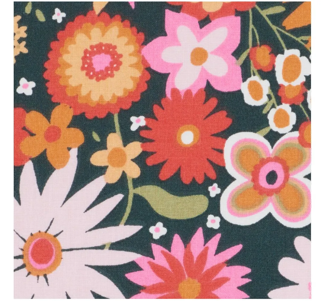 VBS Marktplatz Baumwollstoff>Baumwoll-Stoff "Flower Power"