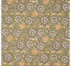 VBS Marktplatz Baumwollstoff|Stoff Meterware>Baumwoll-Stoff "Jivana-Khaki"