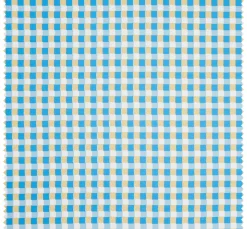 VBS Marktplatz Beschichteter Stoff|Stoff Meterware>Baumwoll-Stoff "Karo-Blau" Acryl beschichtet