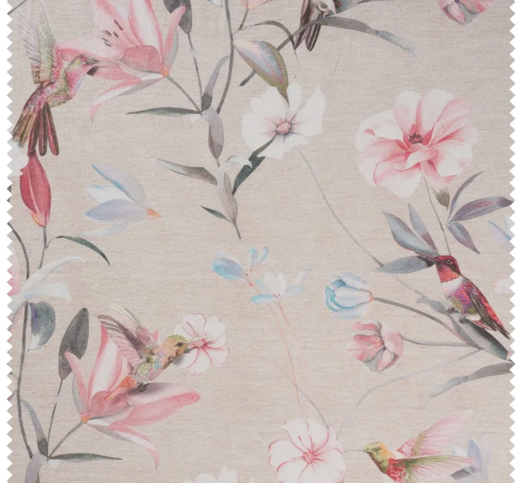 Globaltex Baumwollstoff|Stoff Meterware>Baumwoll-Stoff "Kolibri"