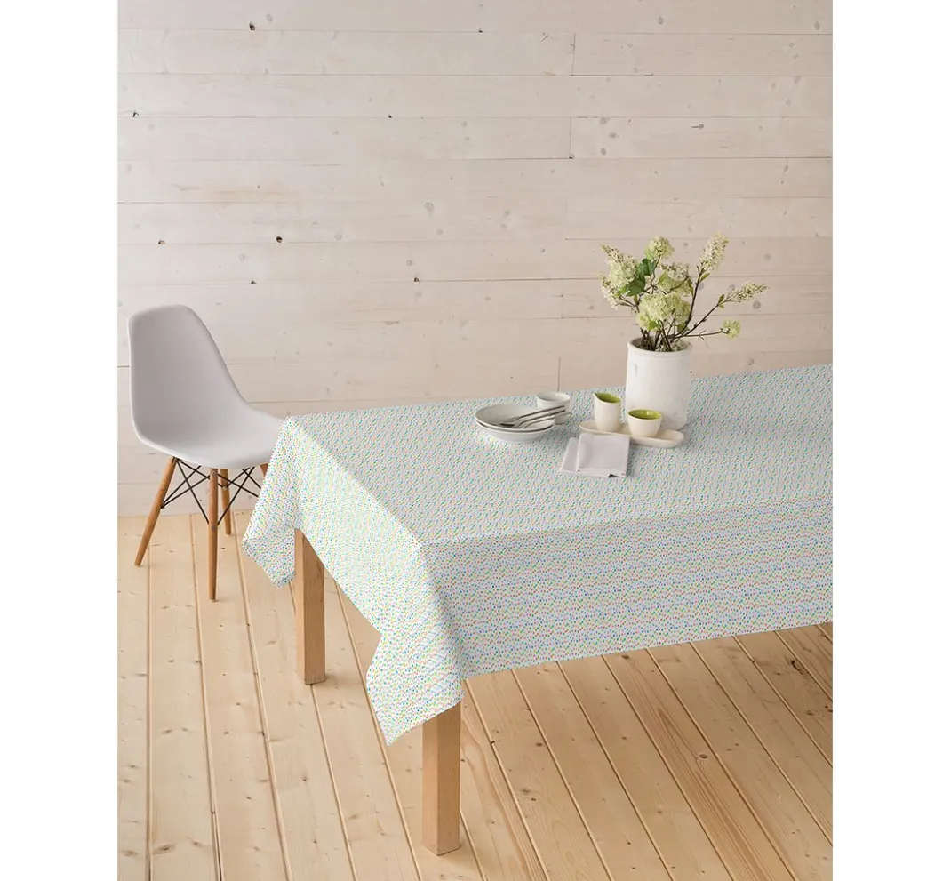 Globaltex Beschichteter Stoff|Stoff Meterware>Baumwoll-Stoff "Lina", Acryl beschichtet