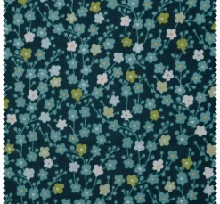 Zweigart Patchwork|Stoff Meterware>Baumwoll-Stoff Michiko mit Golddruck "Kirschblüten"