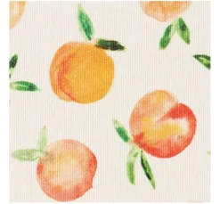 Globaltex Beschichteter Stoff|Stoff Meterware>Baumwoll-Stoff "Orangen", Acryl beschichtet