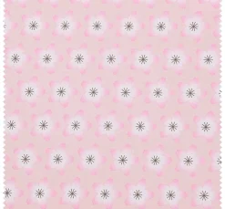 Rico Design Stoff Meterware|Baumwollstoff>Baumwoll-Stoff Popeline "Sakura Blüten Rosé"