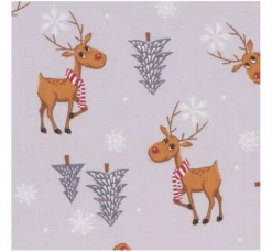 VBS Marktplatz Baumwollstoff|Stoff Meterware>Baumwoll-Stoff "Red Nose Reindeer"