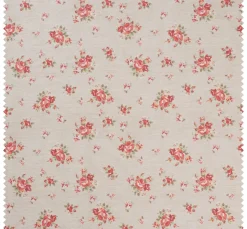 Globaltex Beschichteter Stoff|Stoff Meterware>Baumwoll-Stoff "Rosen", Acryl beschichtet