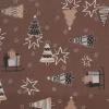 VBS Marktplatz Stoff Meterware|Weihnachtsstoffe>Baumwoll-Stoff "Tannen, Sterne und Geschenke"