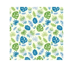 VBS Marktplatz Stoff Meterware|Baumwollstoff>Baumwoll-Stoff "Tropic leaves"