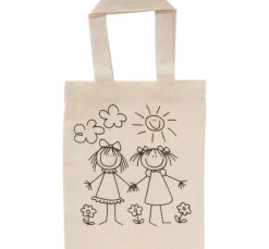 Rayher Textil-Design|Taschen-Design>Baumwoll-Tasche "Freundinnen"