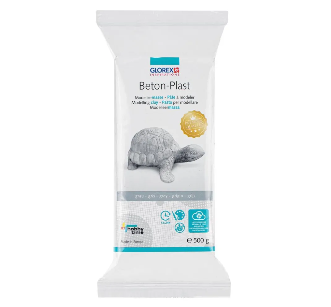 GLOREX Modellieren|Modelliermasse>Beton-Modelliermasse, Grau