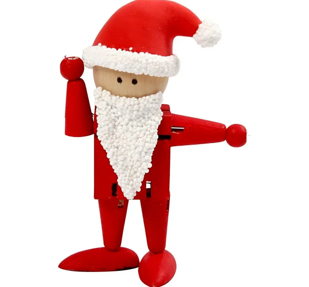 Kinder creativ company Marionetten & Figuren|Holz>Bewegliche Figuren, H 8 cm
