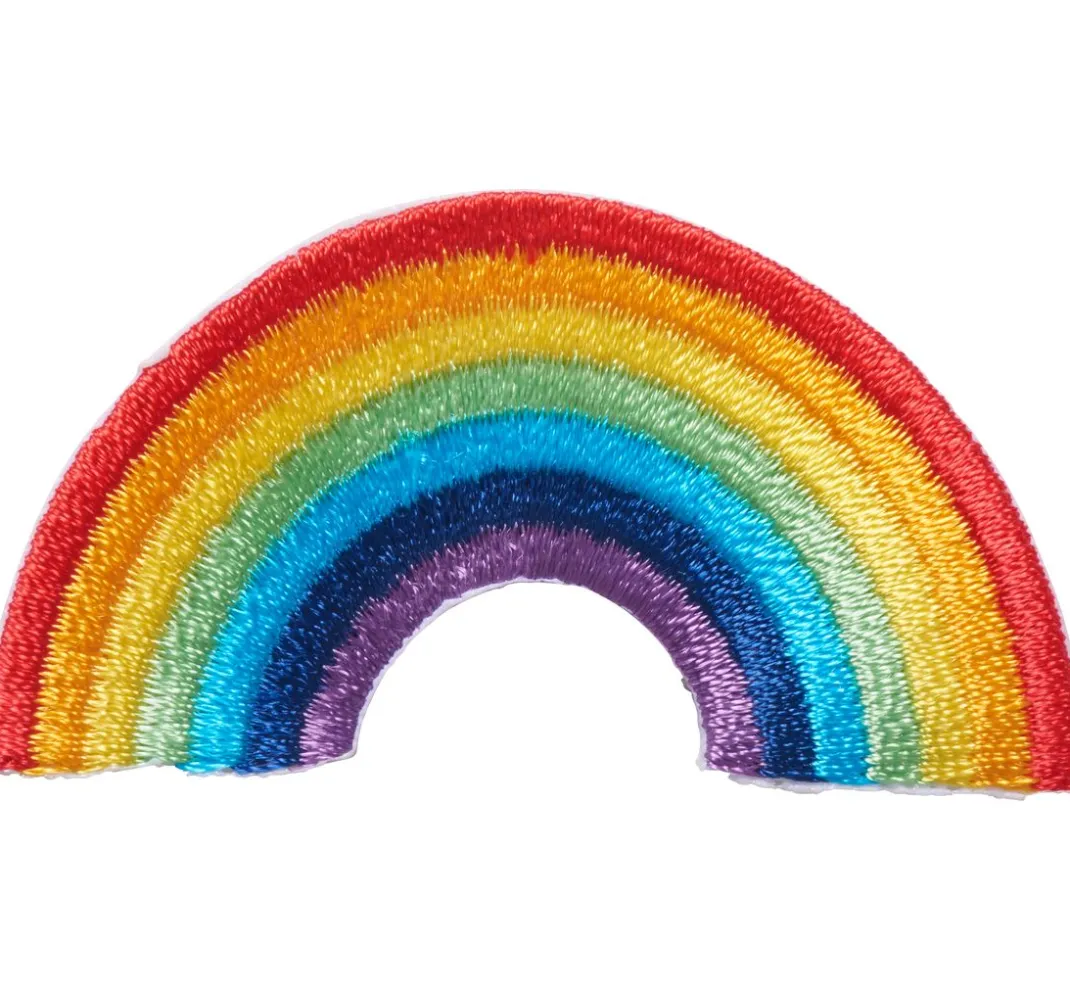 BeaLena Applikationen & Labels|Textil-Design>Bügelapplikation "Regenbogen"