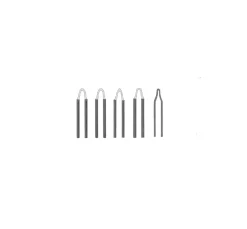 Hobbyring Brandmalerei|Brandmalerei>Brennschleifensatz, 5 Stück