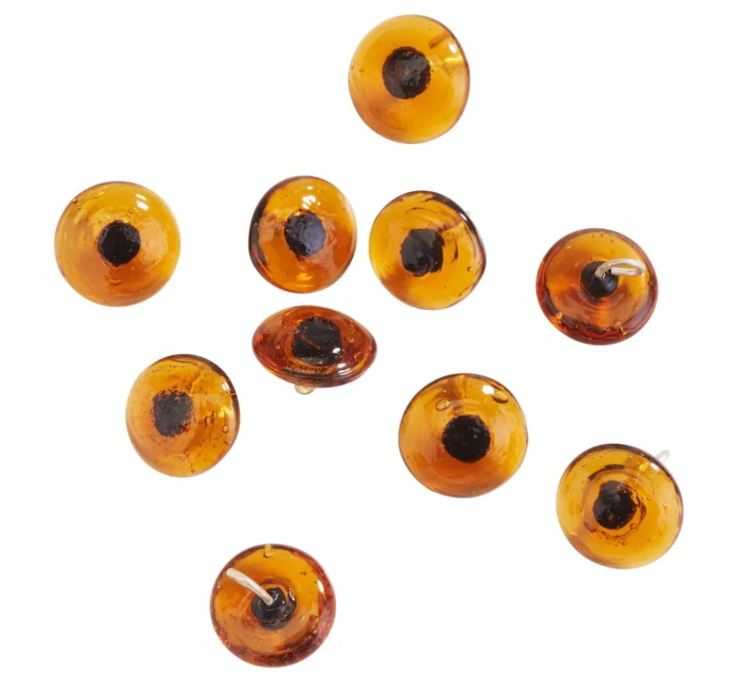 Kinder Rayher Wackel- & Tieraugen|Bastelzubehör>Bären-/Tieraugen zum Annähen, Ø 12 mm