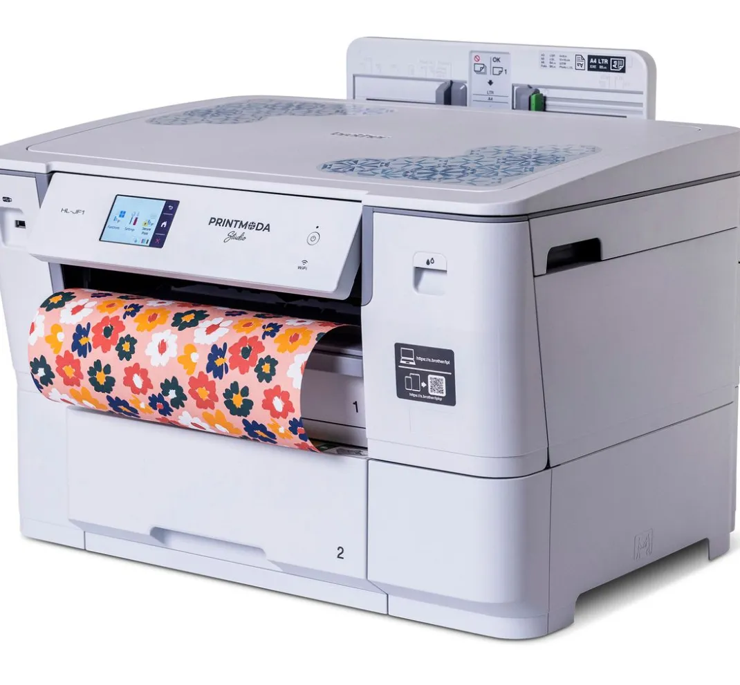 brother Nähwerkzeug|Weiteres>PrintModa Studio HL-JF1 Stoffdrucker, inkl Starterpaket