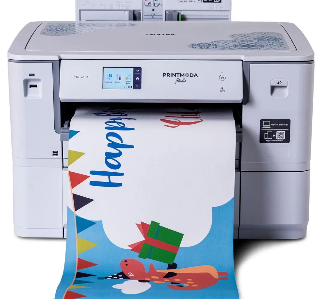 brother Nähwerkzeug|Weiteres>PrintModa Studio HL-JF1 Stoffdrucker, inkl Starterpaket