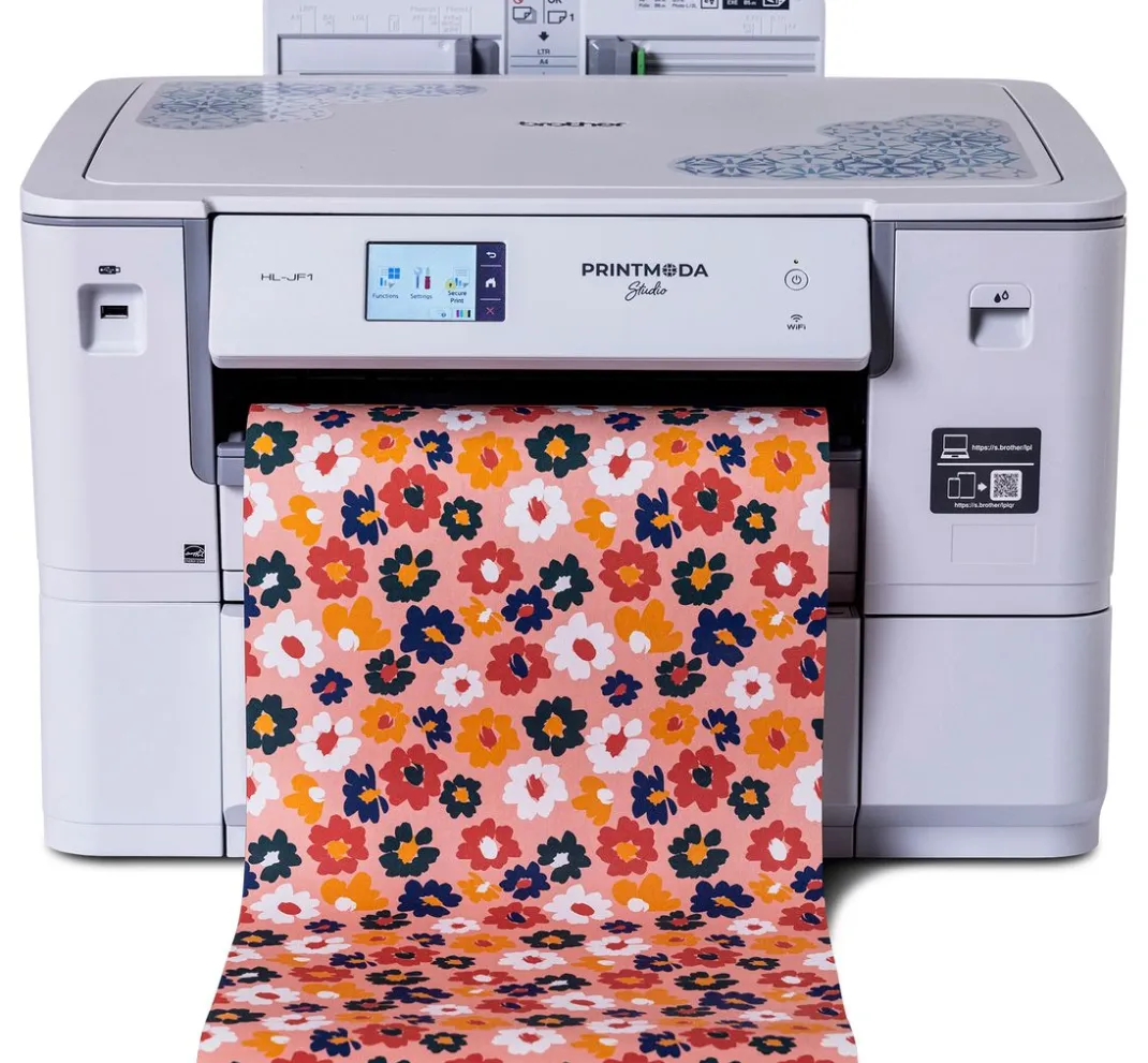 brother Nähwerkzeug|Weiteres>PrintModa Studio HL-JF1 Stoffdrucker, inkl Starterpaket