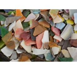 creativ company Mosaik Basteln>Bruchmosaik aus Glas, 2 kg, Stärke ca. 3 mm