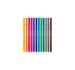Bruynzeel Malen & Zeichnen|Bullet Journal>Fineliner-Set, 12 Farben