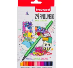 Bruynzeel Bullet Journal|Malen & Zeichnen>Fineliner-Set 24 Farben
