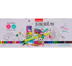 Bruynzeel Malen & Zeichnen|Bullet Journal>Fineliner-Set 36 Farben