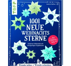 Topp Bücher|Origami & Papier Falten>Buch "1001 neue Weihnachtssterne (kreativ.kompakt)"