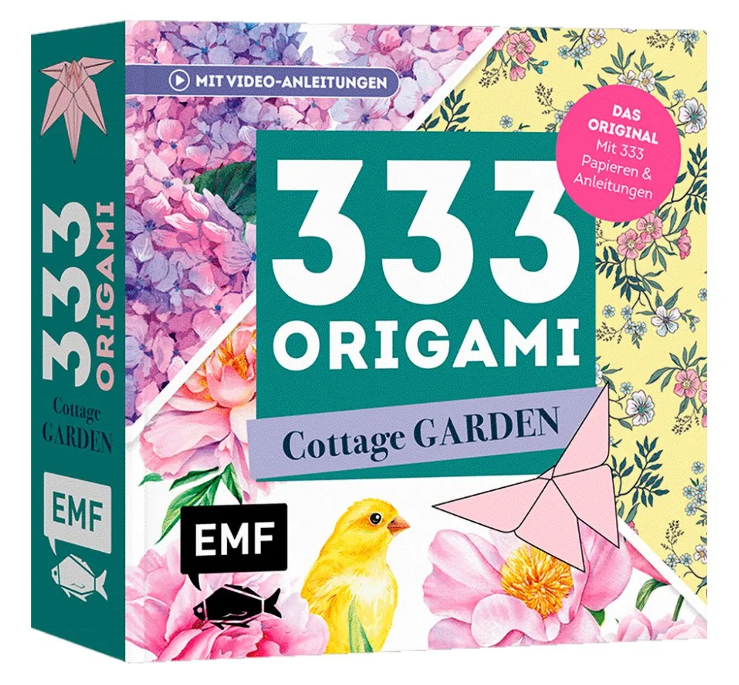 EMF Origami & Papier Falten|Falt- & Origamipapier>Buch "333 Origami - Cottage Garden"