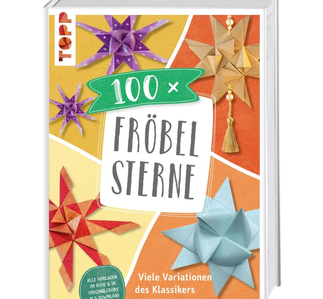 Topp Bücher>Buch "100 x Fröbelsterne"