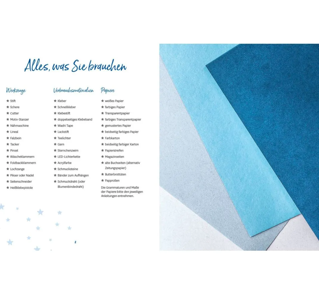 EMF Bücher|Origami & Papier Falten>Buch "Adventskalender Weihnachtssterne"