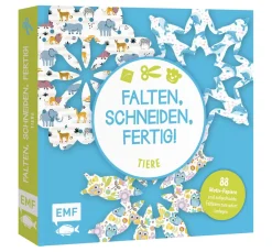 Kinder EMF Kinderbücher|Bücher>Buch "Bastelblock: Falten, Schneiden, fertig! - Tiere"