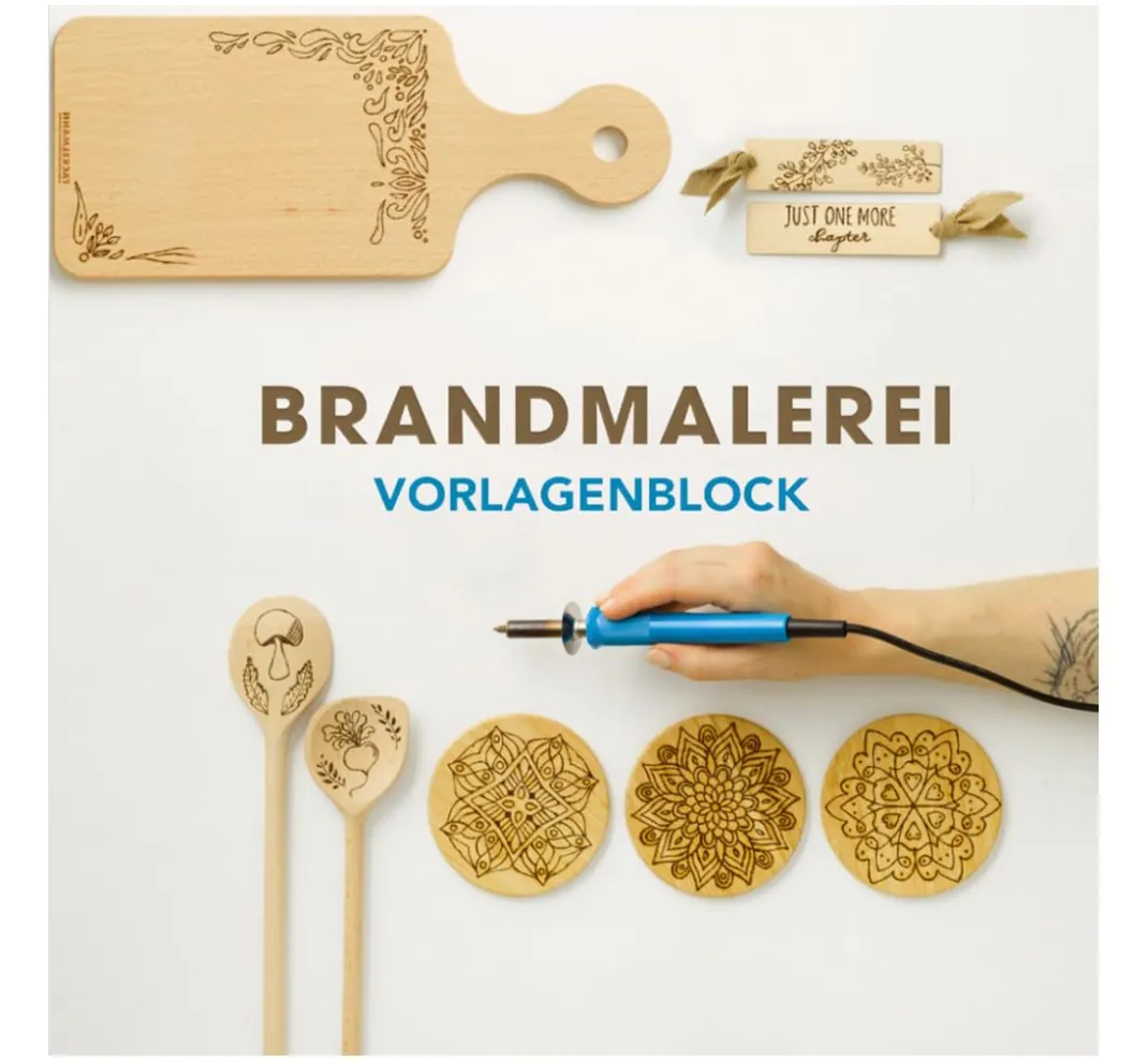Topp Bücher|Brandmalerei>Buch "Brandmalerei. Vorlagenblock."