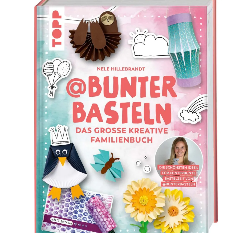 Kinder Topp Kinderbücher|Bücher>Buch "@bunterbasteln - Das große kreative Familienbuch"