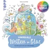 Topp Ausmalbücher>Buch "Colorful World - Wundervolle Welten im Glas"
