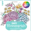 Topp Ausmalbücher|Malen & Zeichnen>Buch "Colorful World - Zarte Blumengrüße"