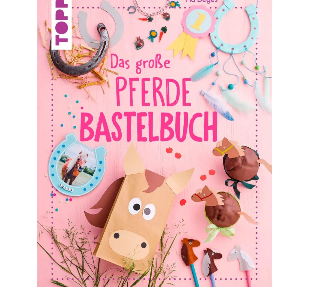 Kinder Topp Kinderbücher|Bücher>Buch "Das große Pferdebastelbuch"