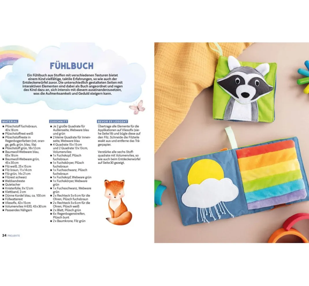 EMF Schnittmuster|Nähanleitungen>Buch "Das Montessori-Nähbuch"