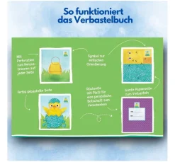 Kinder Topp Bücher|Weitere Geschenkideen Für Kinder>Buch "Das Verbastelbuch für die Allerkleinsten - Frohe Ostern!"