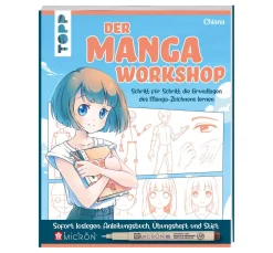 Topp Mangas Zeichnen|Zeichenbücher>Buch "Der Manga-Workshop"