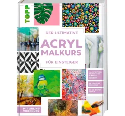 Topp Zeichenbücher|Malen & Zeichnen>Buch "Der ultimative ACRYLMALKURS für Einsteiger"