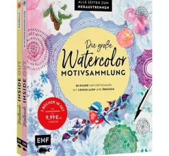 EMF Ausmalbücher|Bücher>Buch "Die große Watercolor-Motivsammlung"