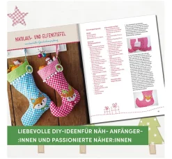 Topp Nähanleitungen>Buch "Die schönsten Nähideen für die Weihnachtszeit"